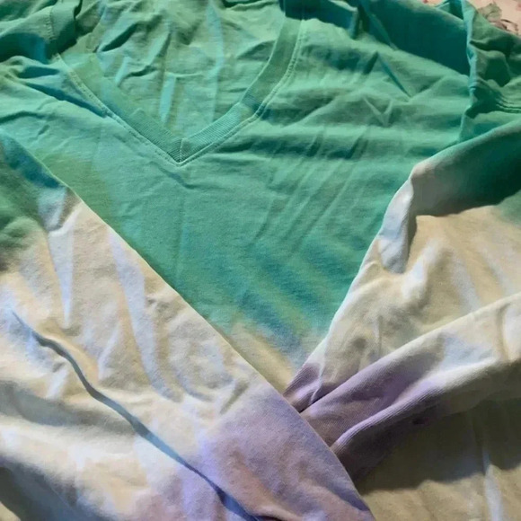 Spirit Jersey Womenโs  Long Sleeve Three Shades of color Top Size XS - Picture 3 of 7